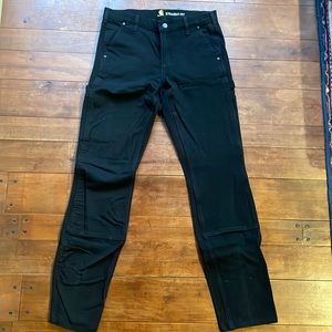 Carhartt Women’s Straight Fit Size 6 Tall Black Rugged Flex
